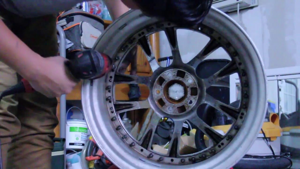 3 piece assemble how to wheels LXZ 3 Polishing Weds Kranze YouTube   Wheels Piece /