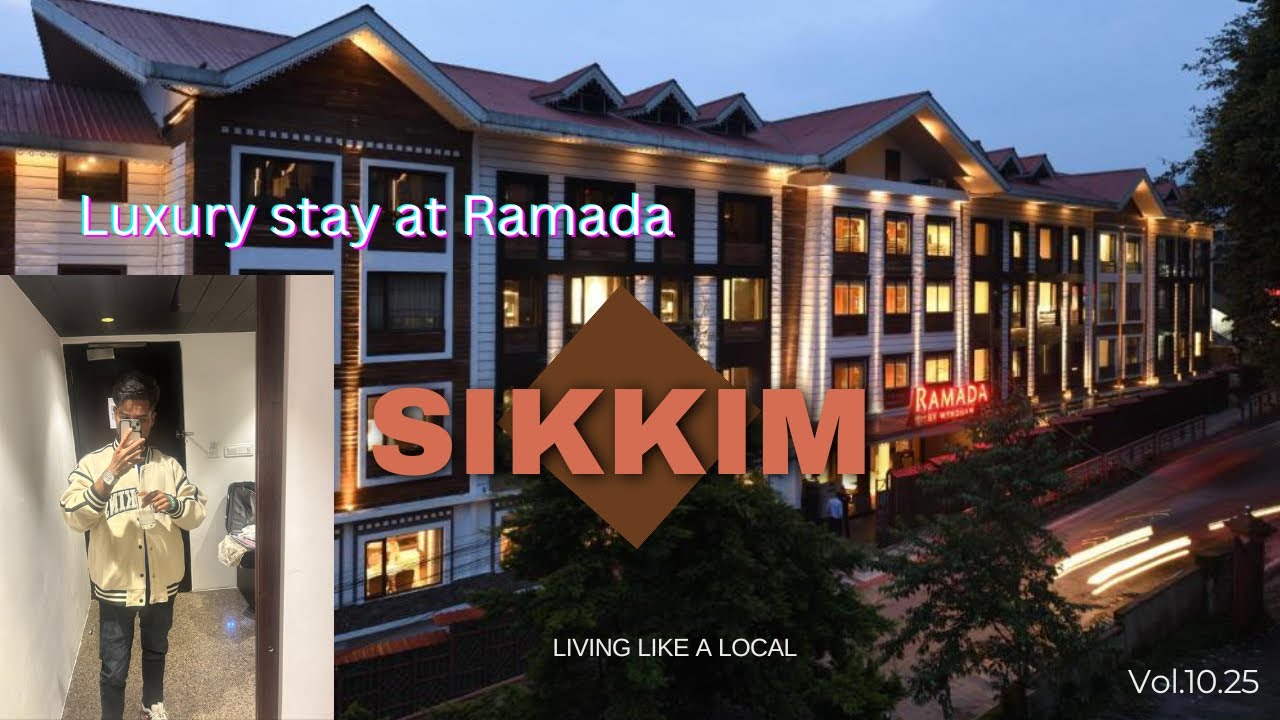 I stayed in a 5-Star Luxury hotel in Gangtok