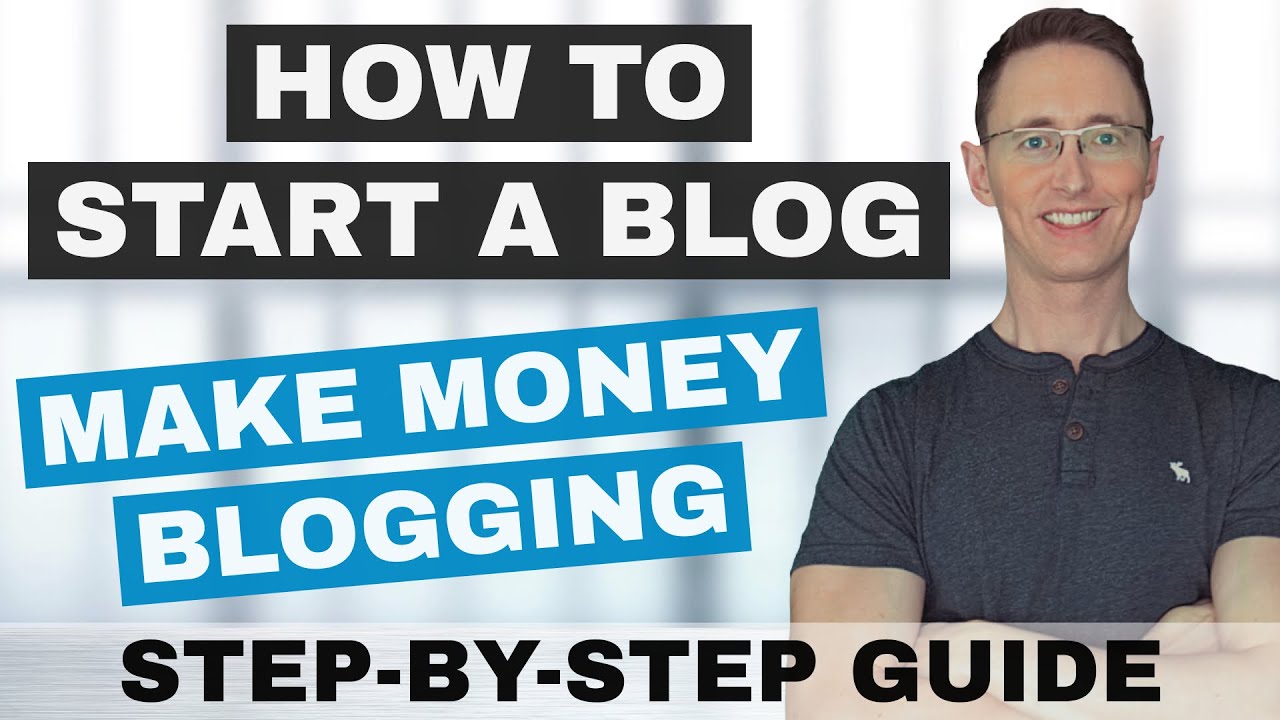 How to START A BLOG (Make Money Blogging) - YouTube