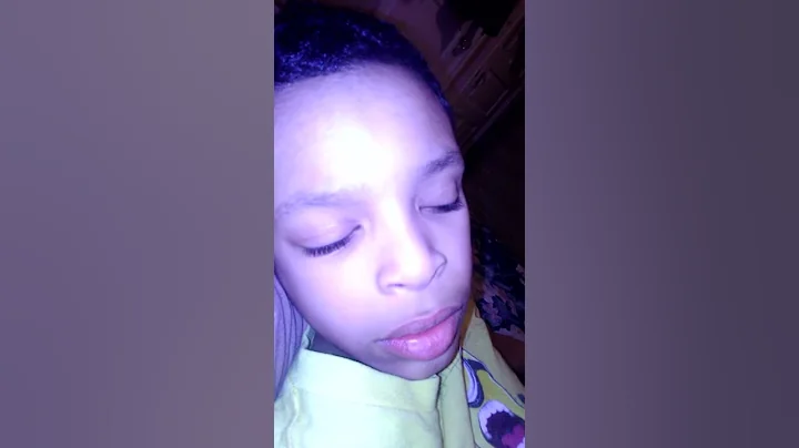 the boy is sleeping