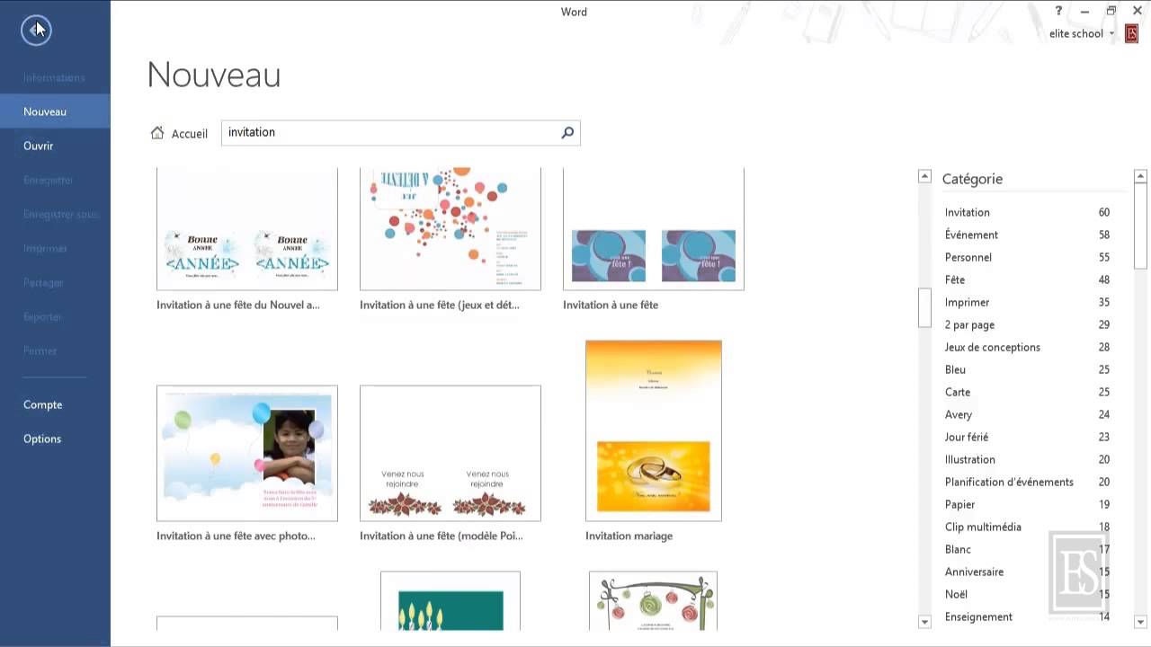 Microsoft Word 2013 1.1. Découverte de l'interface. - YouTube