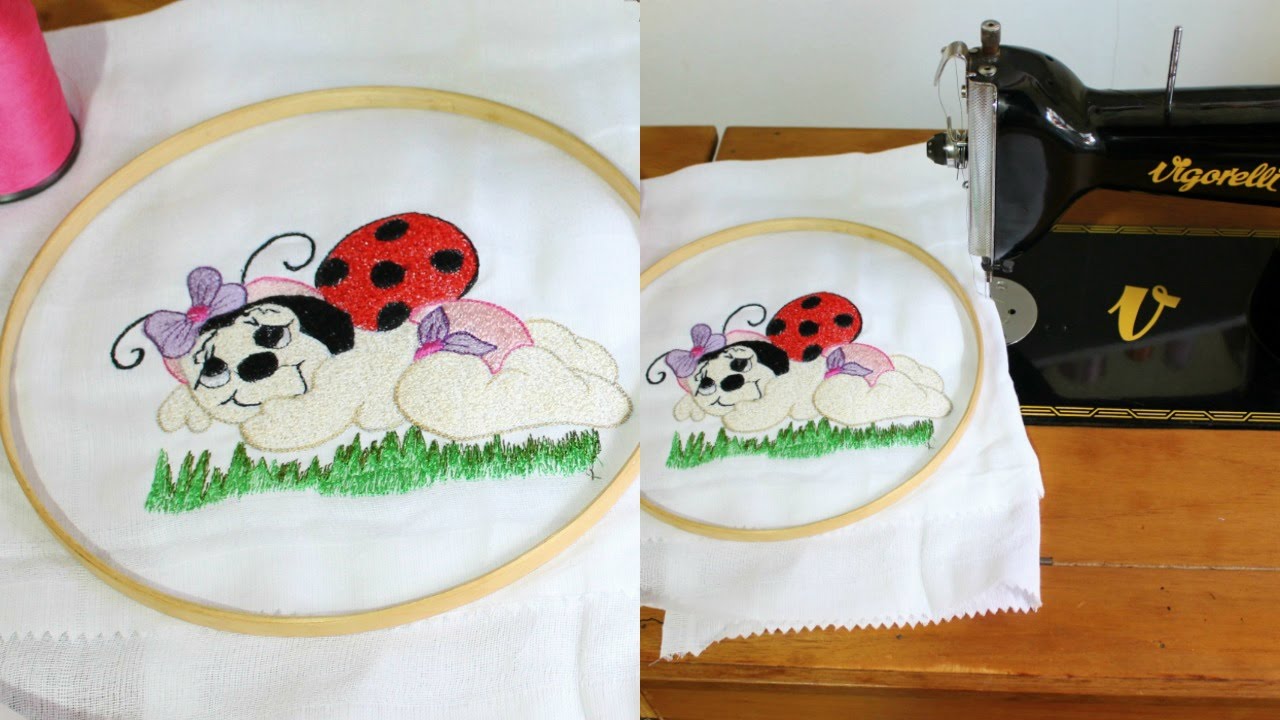 BORDANDO FRALDA NA MÁQUINA DOMÉSTICA