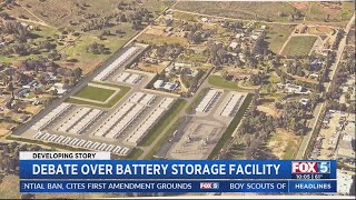 Residents rally ahead of workshop addressing battery storage site
