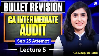 CA Inter Audit Revison | SA 260, SA 265 | CA Deepika Rathi Update