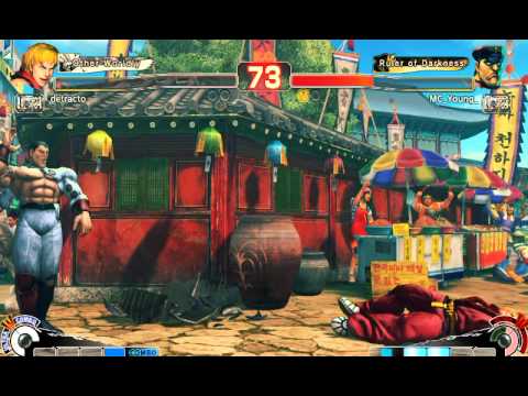 Ultra Street Fighter IV battle: Ken vs M. Bison