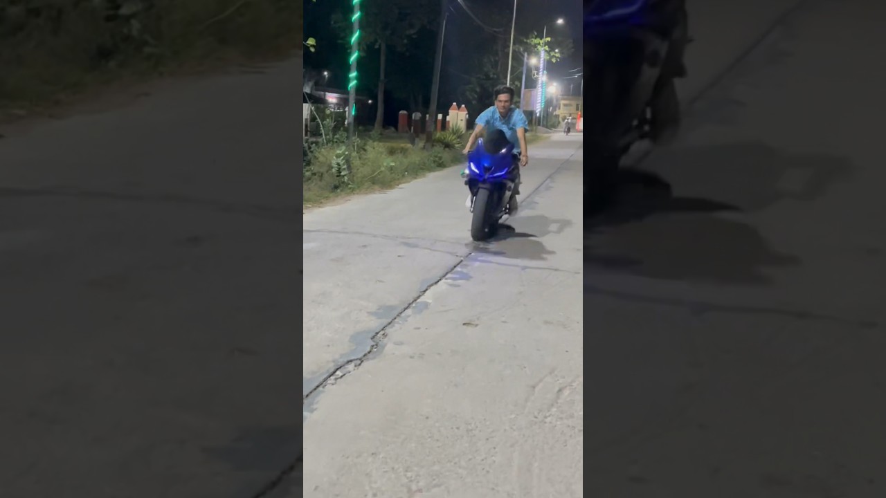 Fly By of r15 With Akrapovic Full system Exhaust🥵🔥