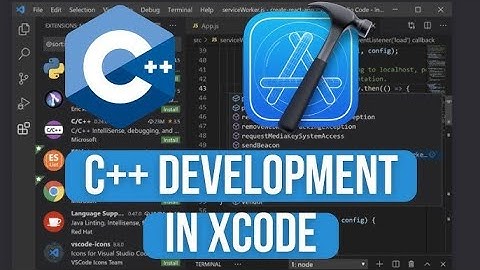 Xcode Developer Tool C++ in MAC Book Free 100%