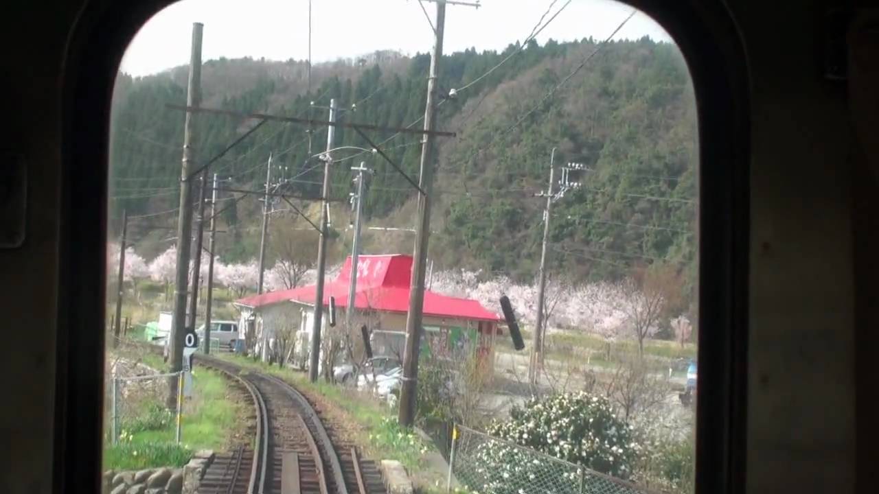 北陸鉄道前面展望 鶴来-加賀一の宮（廃止区間） 【HD対応】