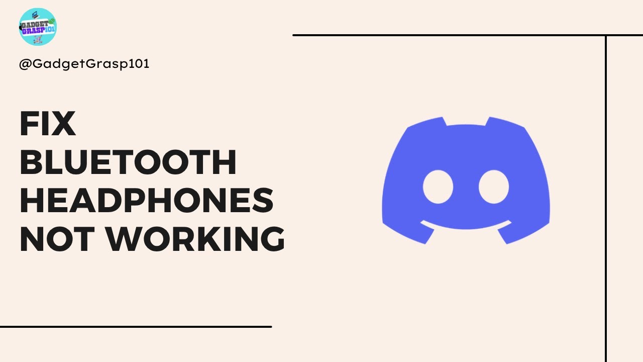 How to Fix Bluetooth Headphones Not Working in Discord Mobile - YouTube