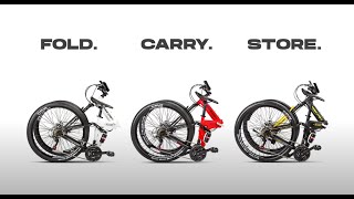 Spartan 26 Alpha-56 Dual Suspension Folding Bike