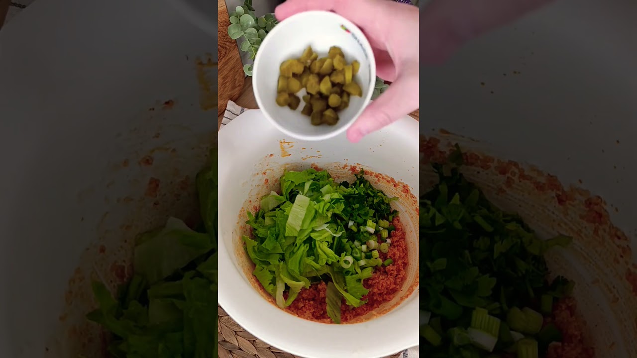 Pratik Kısır Tarifi 🥗 | Tam Ölçülü Lezzet!#kısır #kısırtarifi #pratiktarifler #kolaytarif #salata
