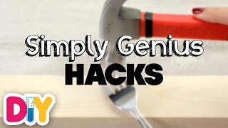 8 SIMPLY GENIUS HACKS | Genius-n-Simple | DIY Labs