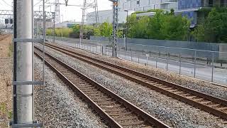都営大江戸線12-600型甲種輸送 EF65 2088 牽引 桂川駅