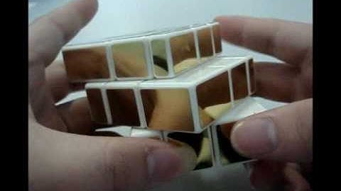 lightake:3x3x3 Golden Mirror Magic Intelligence Test Cube White