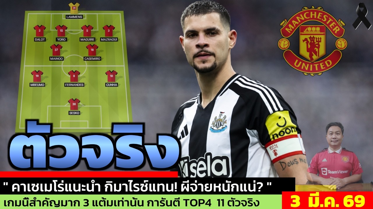 🚨 “ดีลระดับ 100 ล้าน? ยูไนเต็ดทาบกลางนิวคาสเซิลแล้ว!”
