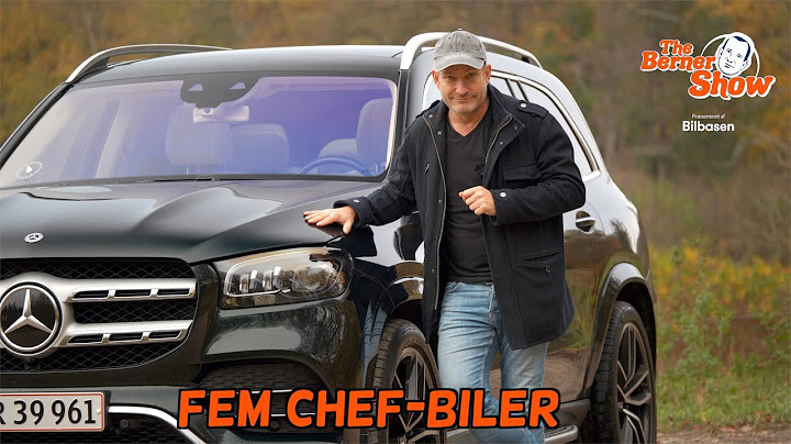 Fem biler, der gør dig til CHEF