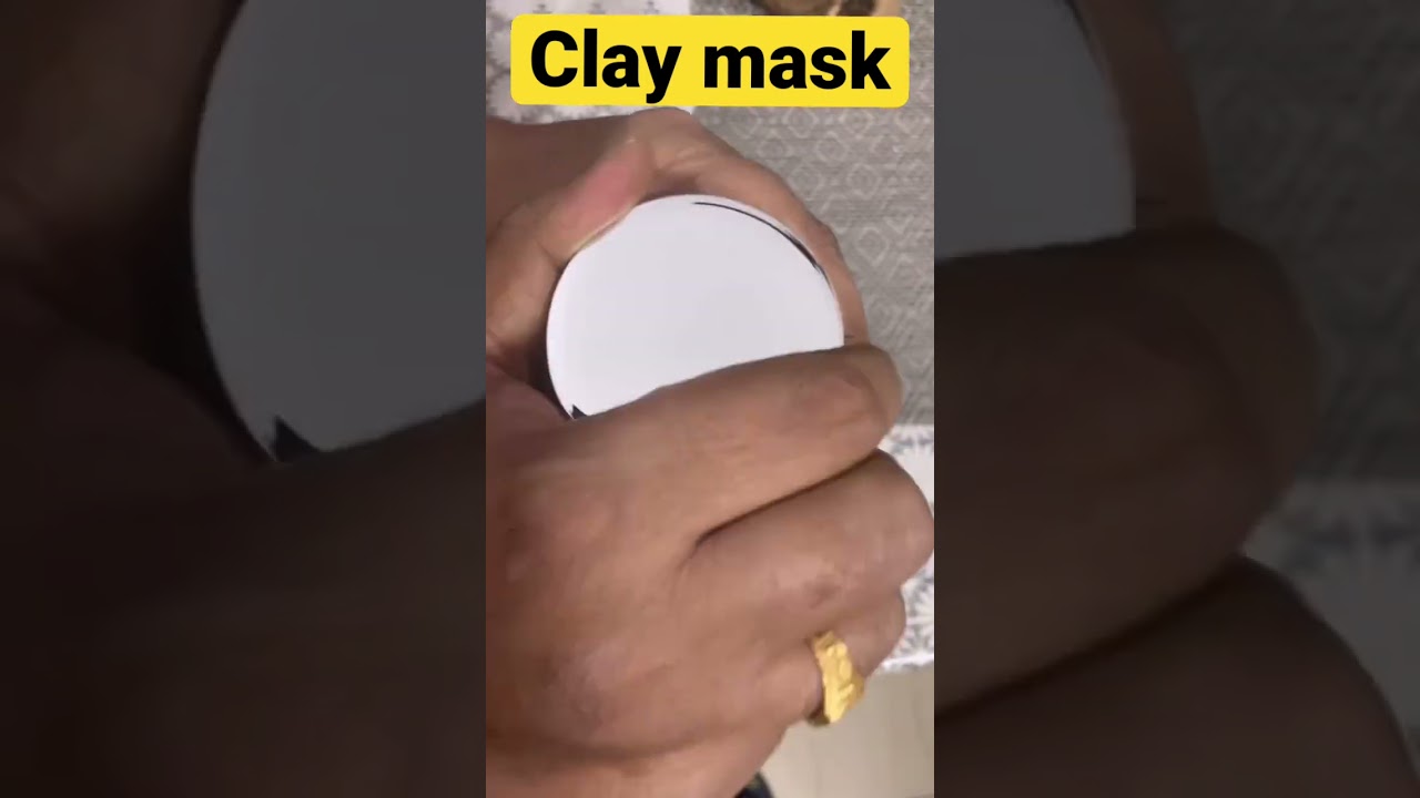 Natural clay mask 