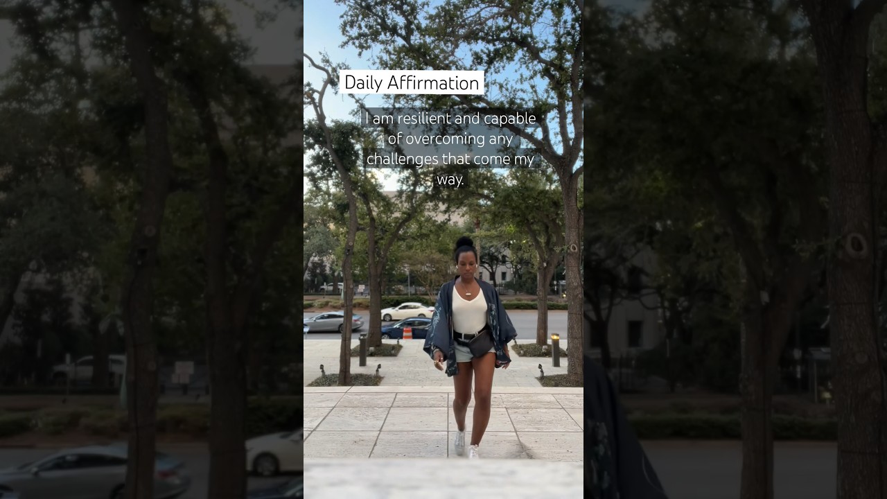 daily affirmation to overcome challenges 