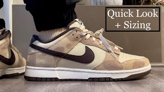 Nike Dunk Low Cheetah Quick Look & On-Feet + Sizing (Animal Pack)