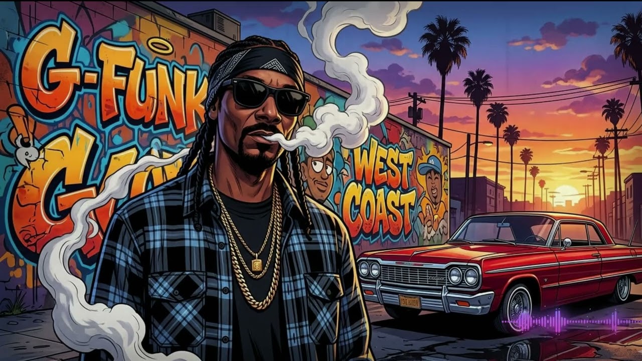 Dark G-Funk Street Mix 🌑 Snoop Dogg, Dr. Dre & 2Pac | Old School