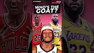 Myles Turner Reveals His NBA GOAT 🐐 👀 #nbagoat #nba #lebronjames #michaeljordan