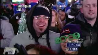 Nbcs New Years Eve With Carson Daly 2009 Ball Drop hq 