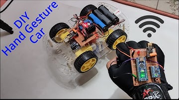 DIY | Hand Gestures controlled car using Arduino | nRF24l01 | MPU6050
