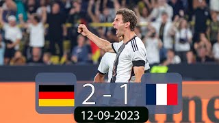 Germany vs France 2-1 | 2023 - Friendly International - Highlights & All Goals 2023