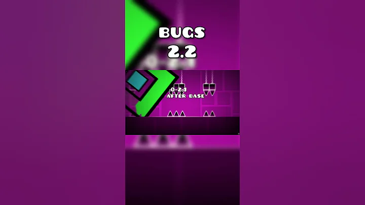 Geometry Dash 2.2 BUGS #shorts