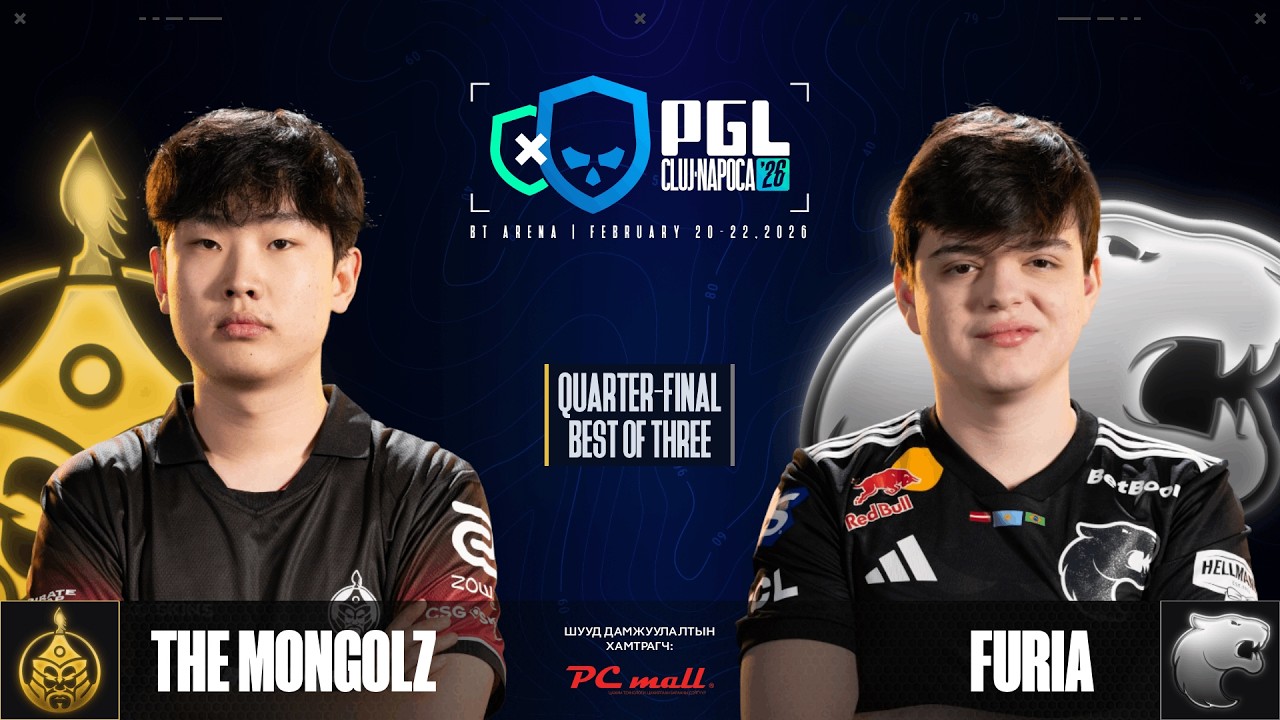 The MongolZ vs FURIA - Quarter Final - PGL Cluj Napoca 2026 - Highlight