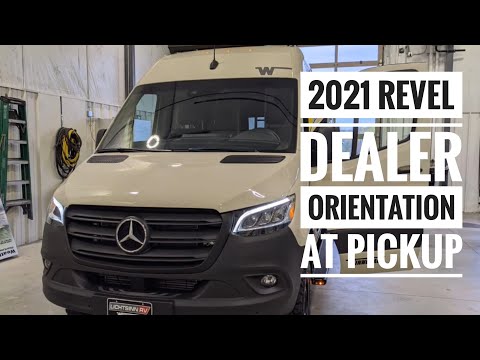 2021 2022 Winnebago Revel Dealer Orientation During Pickup