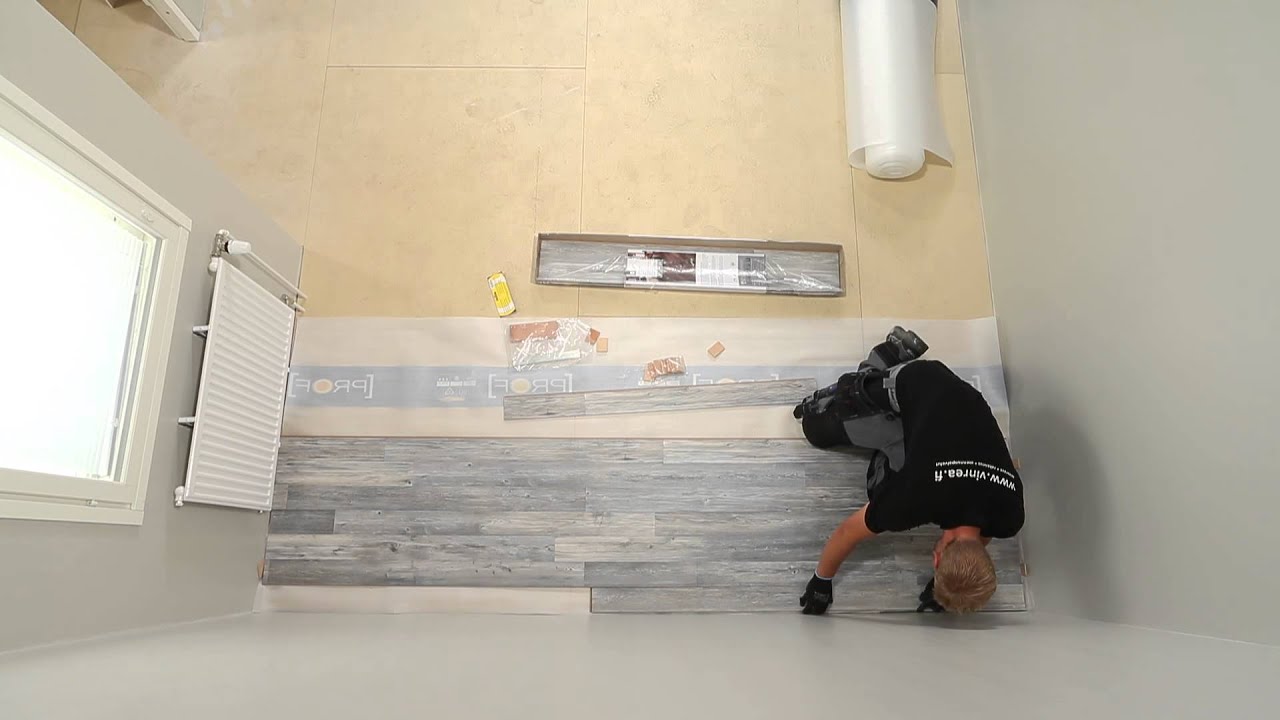 Näin asennat cello laminaatin 1clic2go pontilla, k rauta youtube Altanbelysning k rauta