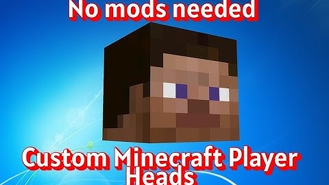 How to get custom player heads on minecraft java edition