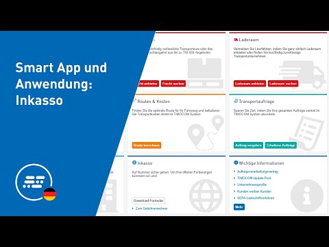 Smart App und Anwendung: Inkasso