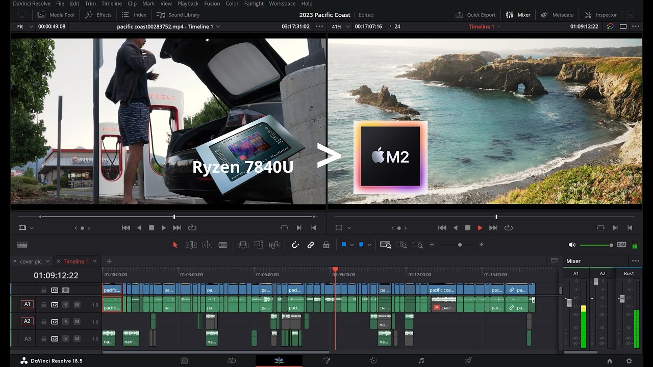 Ultrathin Laptop for Video Editing (Acer Swift Edge 16 vs. MacBook Air 15) vs. Asus G14 YouTube