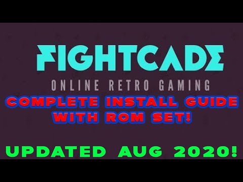 Fightcade 2 (AUGUST 2020)Complete Install with Rom set