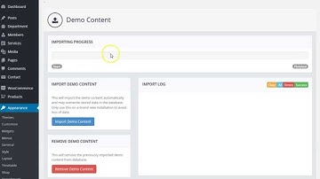 Medical Healthcare WordPress Theme - How to import demo content