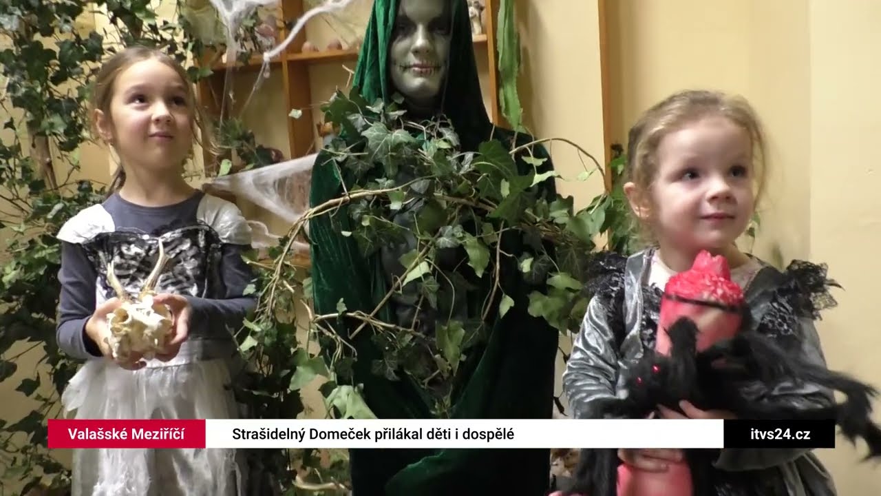 VALAŠSKÉ MEZIŘÍČÍ: Strašidelný Domeček přilákal dětí i dospělé