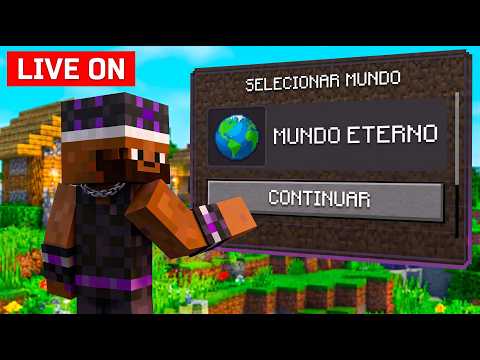 🔴 LIVE ON!🔴 MAIS UM DIA NO NOSSO MUNDO! 💜 ⛏️🌎🏠  | MINECRAFT BEDROCK | XPHELIP GAMEPLAY