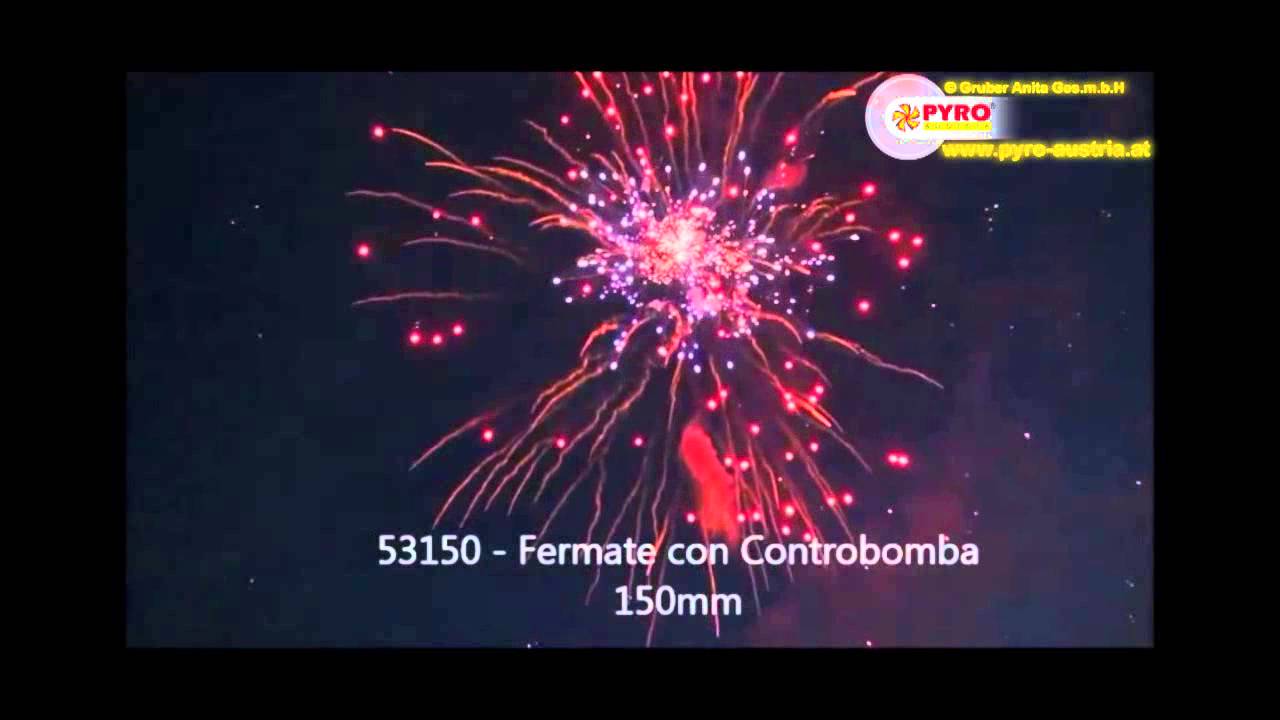 Pyro Austria - 53150 - 6" Fermata con Controbomba