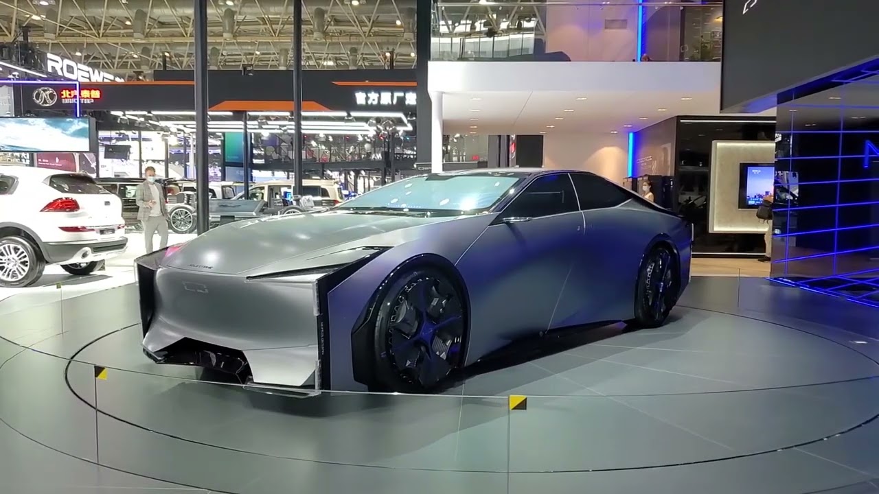 No B pillar design qoros Milestone concept car