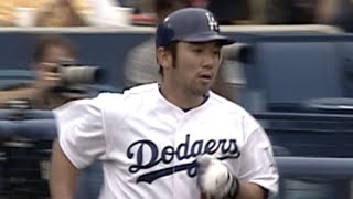 Hideo Nomo hits solo home against Yankees in 2004 screenshot 2