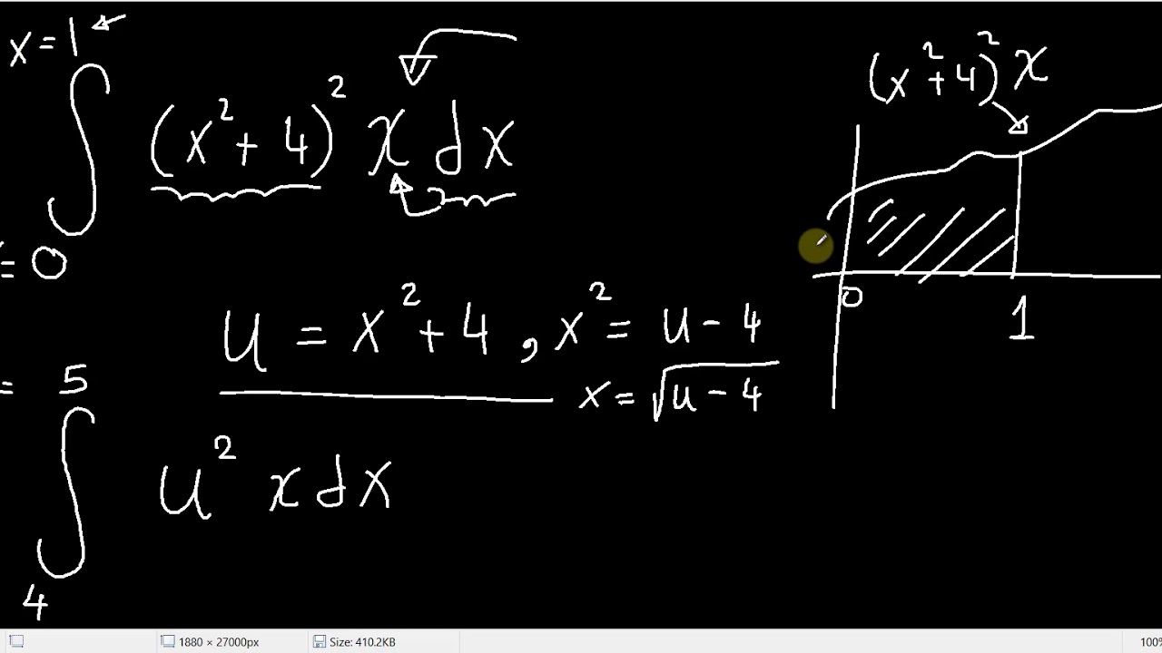 243 - [ENG] Quick review on variable substitution in 1D integrals - YouTube