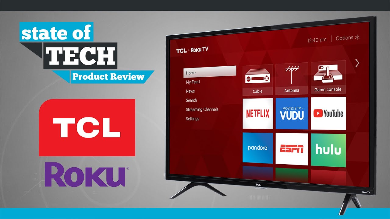 TCL Class 5-Series 4K UHD Dolby Vision HDR Roku Smart TV Review - YouTube