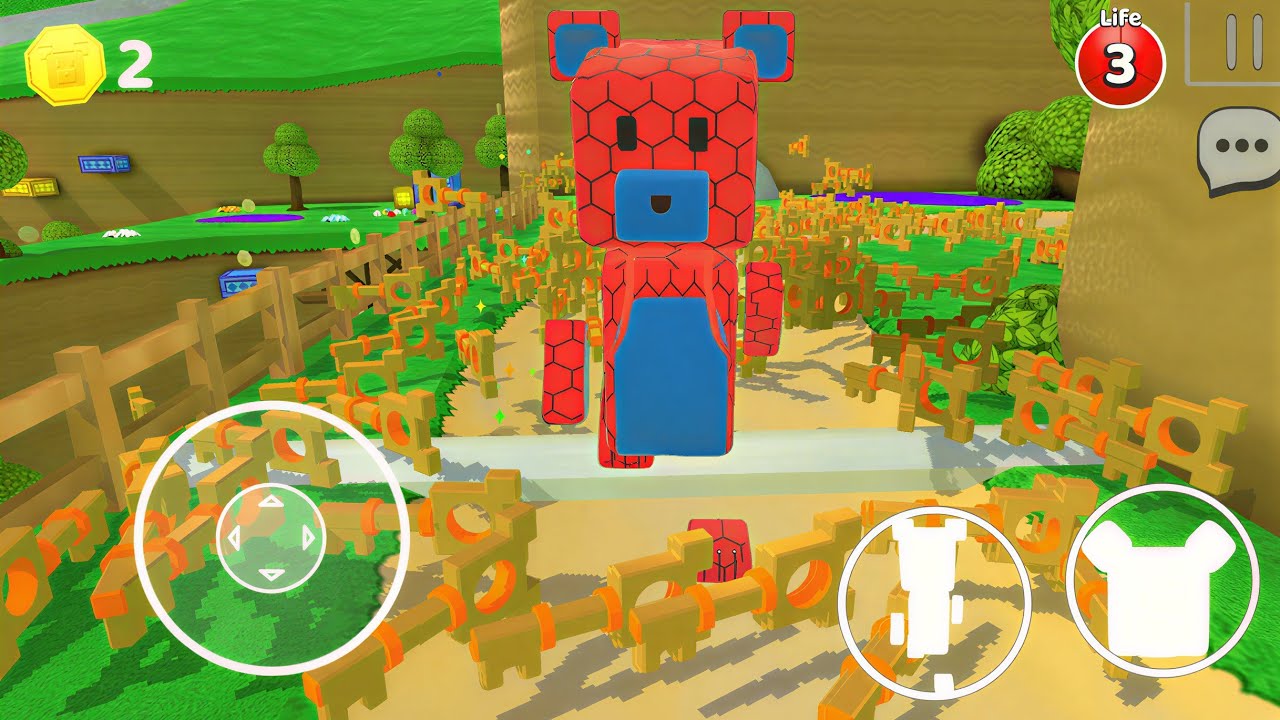 Spider Bear In Secret Place P2-Super Bear Adventure Gameplay Walkthrough 