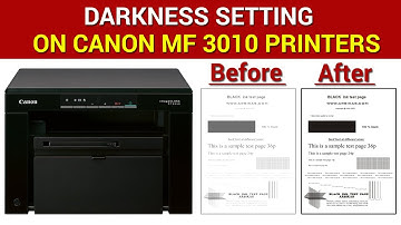 How To Do Darkness Settings on Canon MF 3010 Printers | Step By Step | Full Detail Video in Nepali