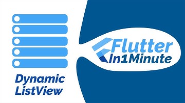 Dynamic List View - Flutter In 1 Minute