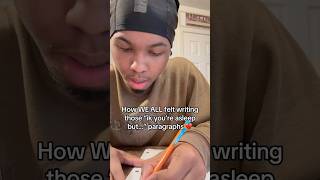 How WE ALL felt writing those “ik you’re asleep but…” paragraphs 💔 #shorts #viral