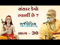 Sansar kevo swarthi chhe  bhajgovindam bhag30  p hariswarupdasji swami