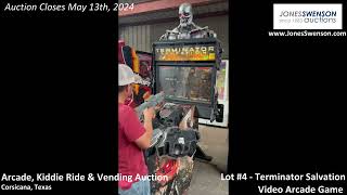 Lot #4 : Terminator Salvation Video Arcade Game